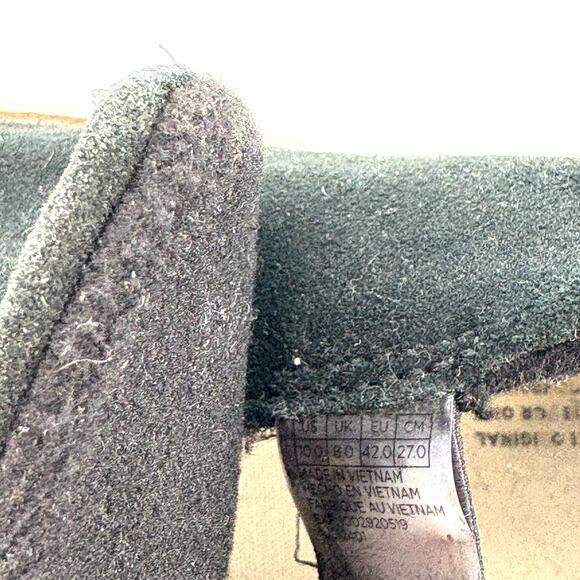 Toms Paxton Suede Boots 10 Black Ankle Booties Sneakers Comfort Travel - Picture 6 of 8